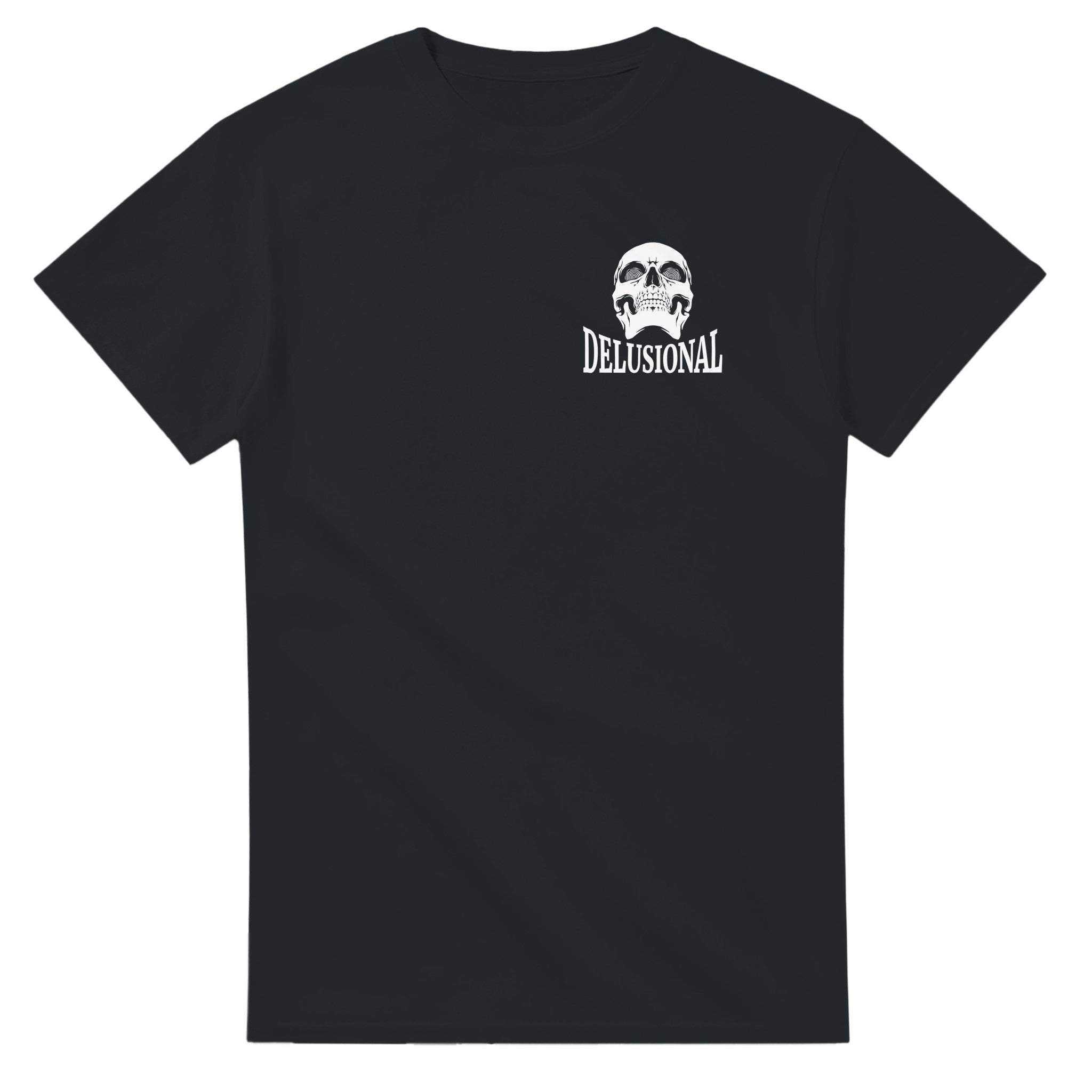 Delusional Scull Heavyweight Unisex Crewneck T-shirt | Gildan® 5000